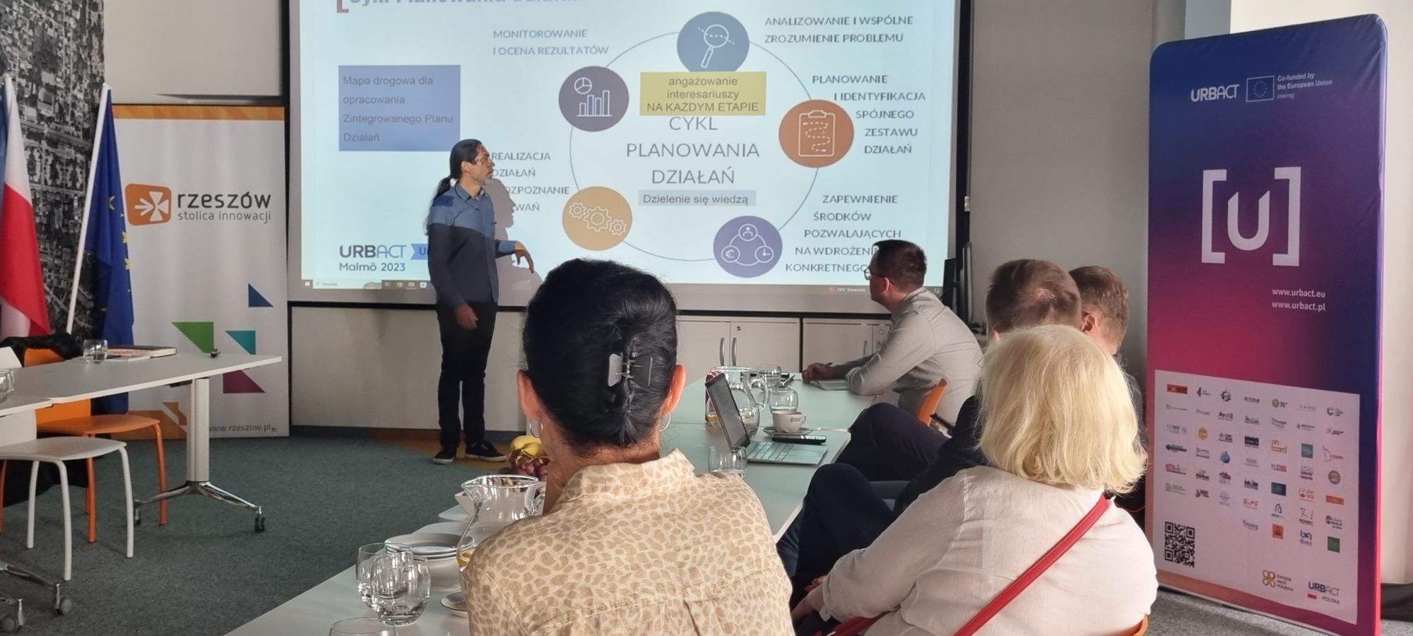 Uczestnicy wydarzenia realizowanego w ramach projektu