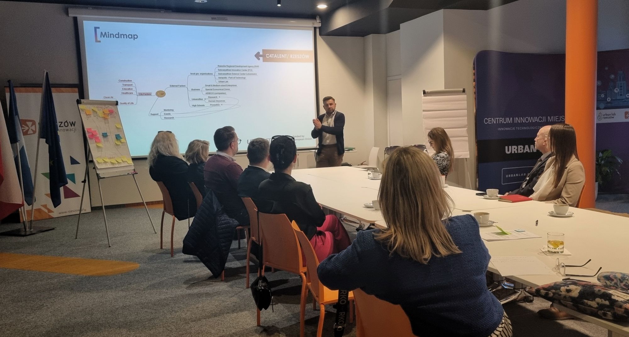 Uczestnicy wydarzenia realizowanego w ramach projektu