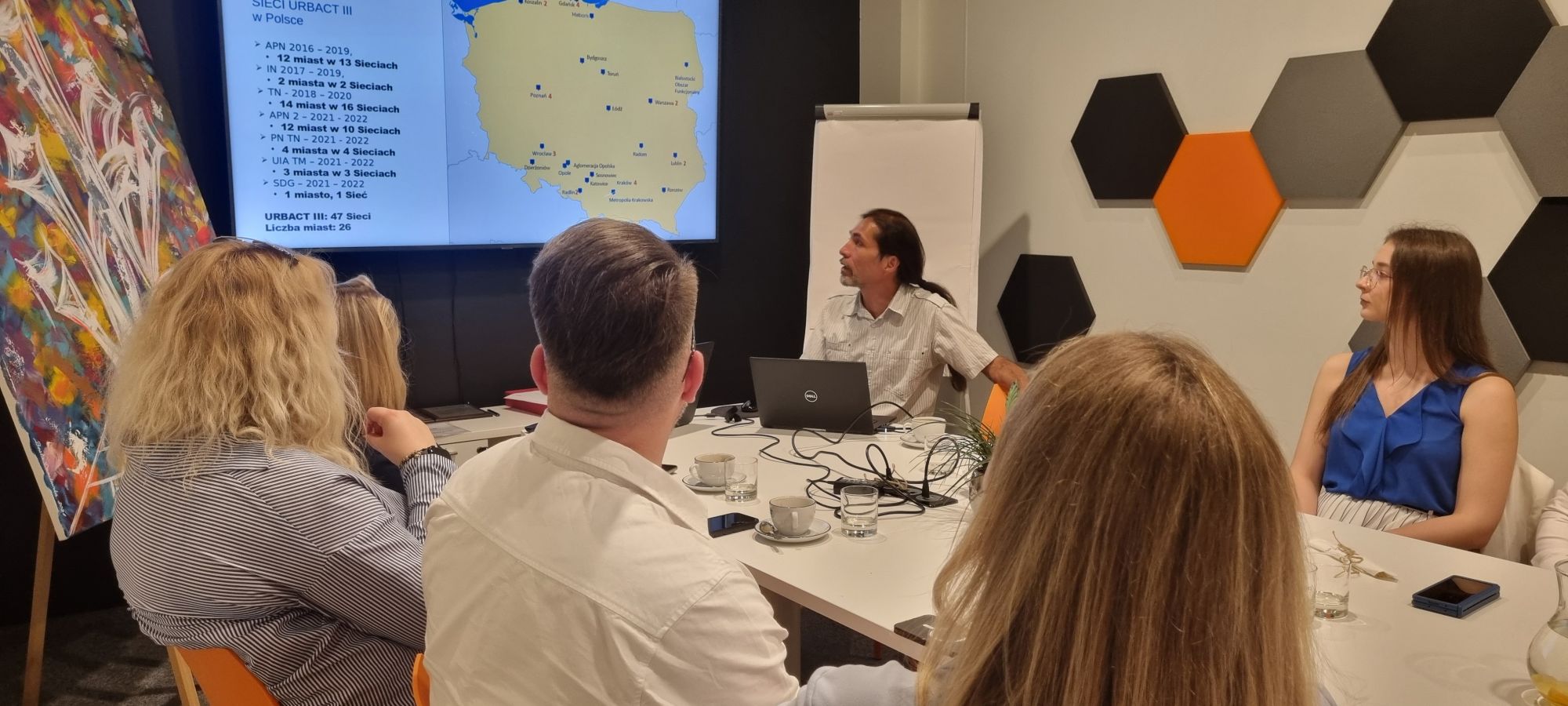 Uczestnicy wydarzenia realizowanego w ramach projektu