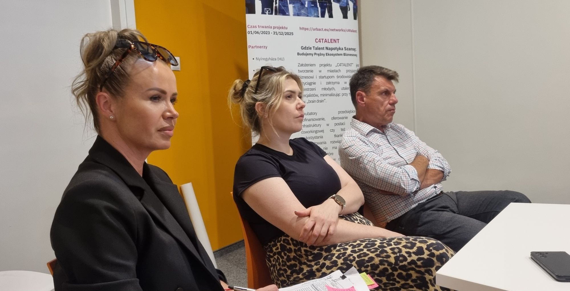 Uczestnicy wydarzenia realizowanego w ramach projektu