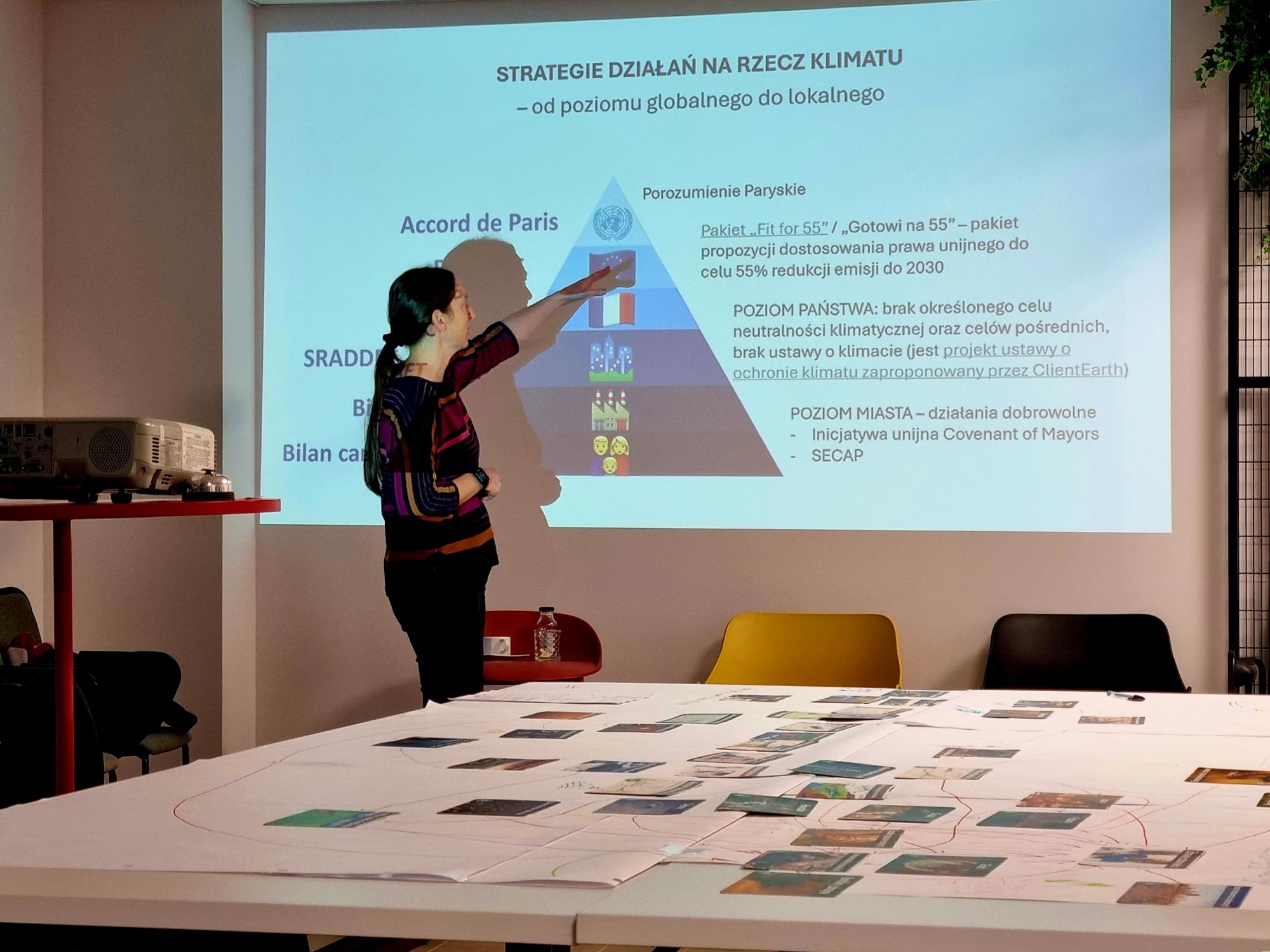 Uczestnik wydarzenia realizowanego w ramach projektu