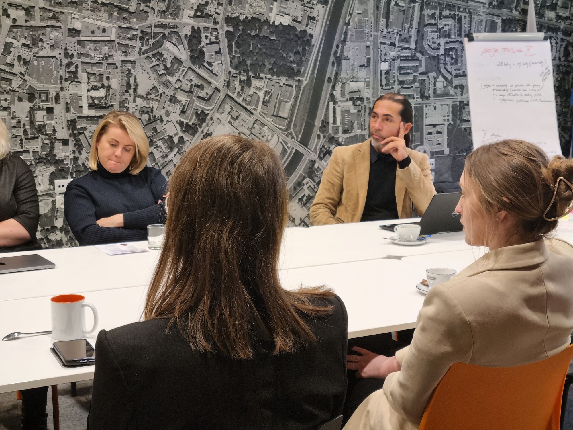 Uczestnicy wydarzenia realizowanego w ramach projektu