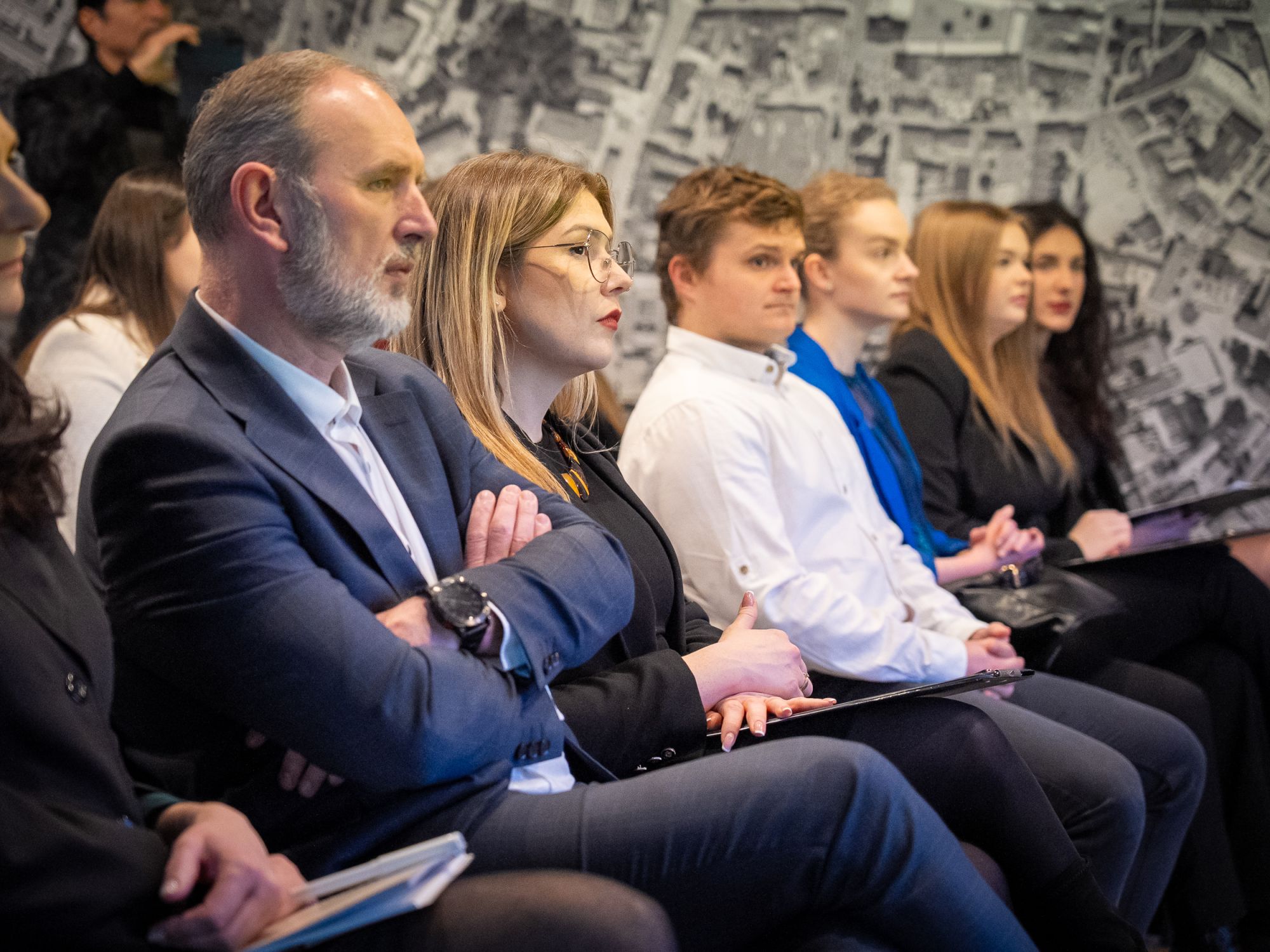 Uczestnicy wydarzenia organizowanego w ramach projektu