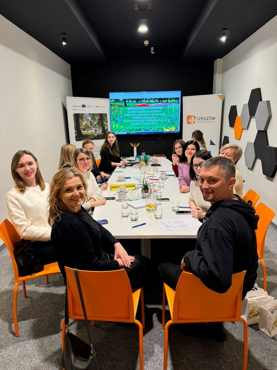 Uczestnicy wydarzenia organizowanego w ramach projektu