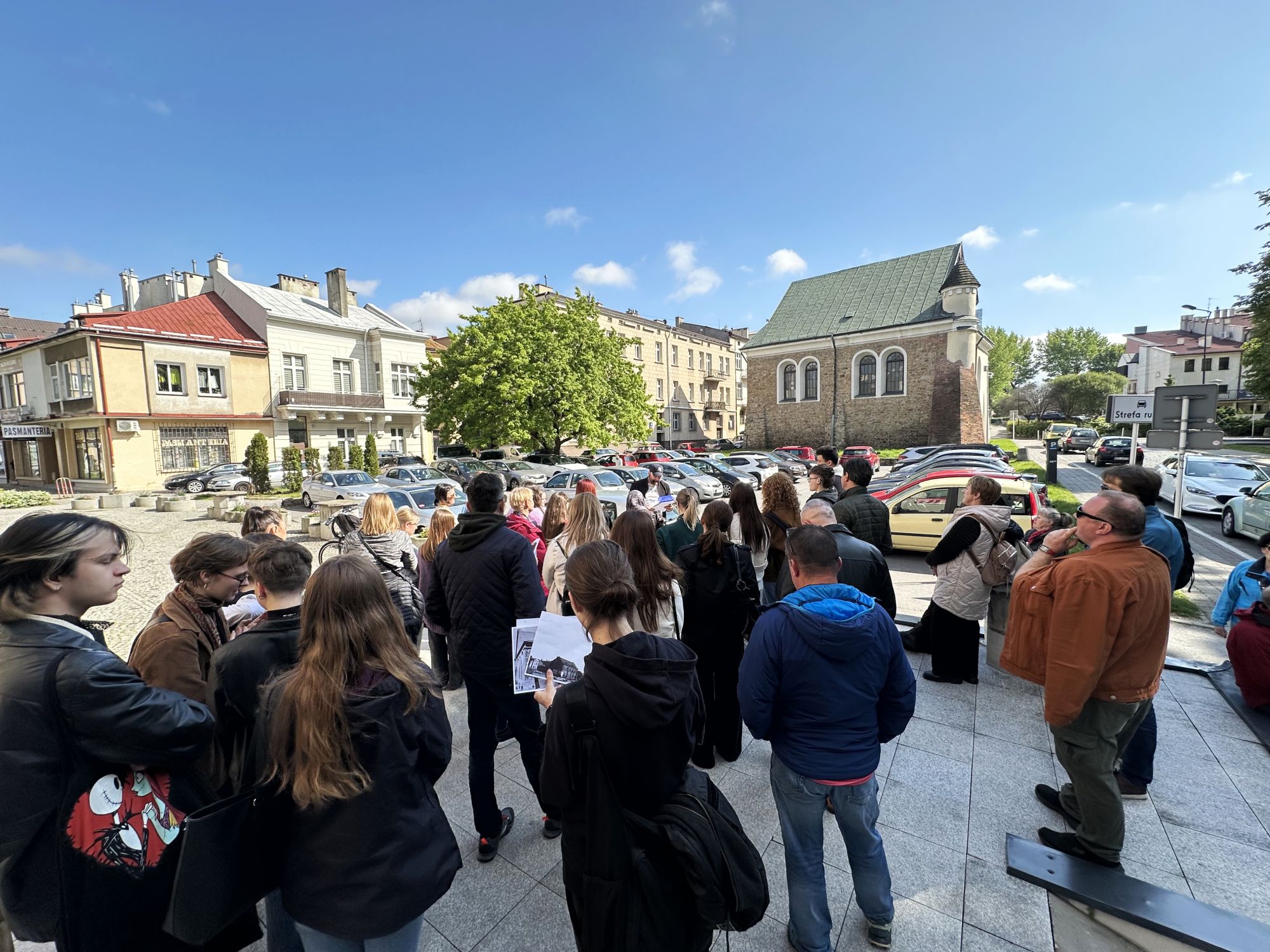 Uczestnicy wydarzenia organizowanego w ramach projektu