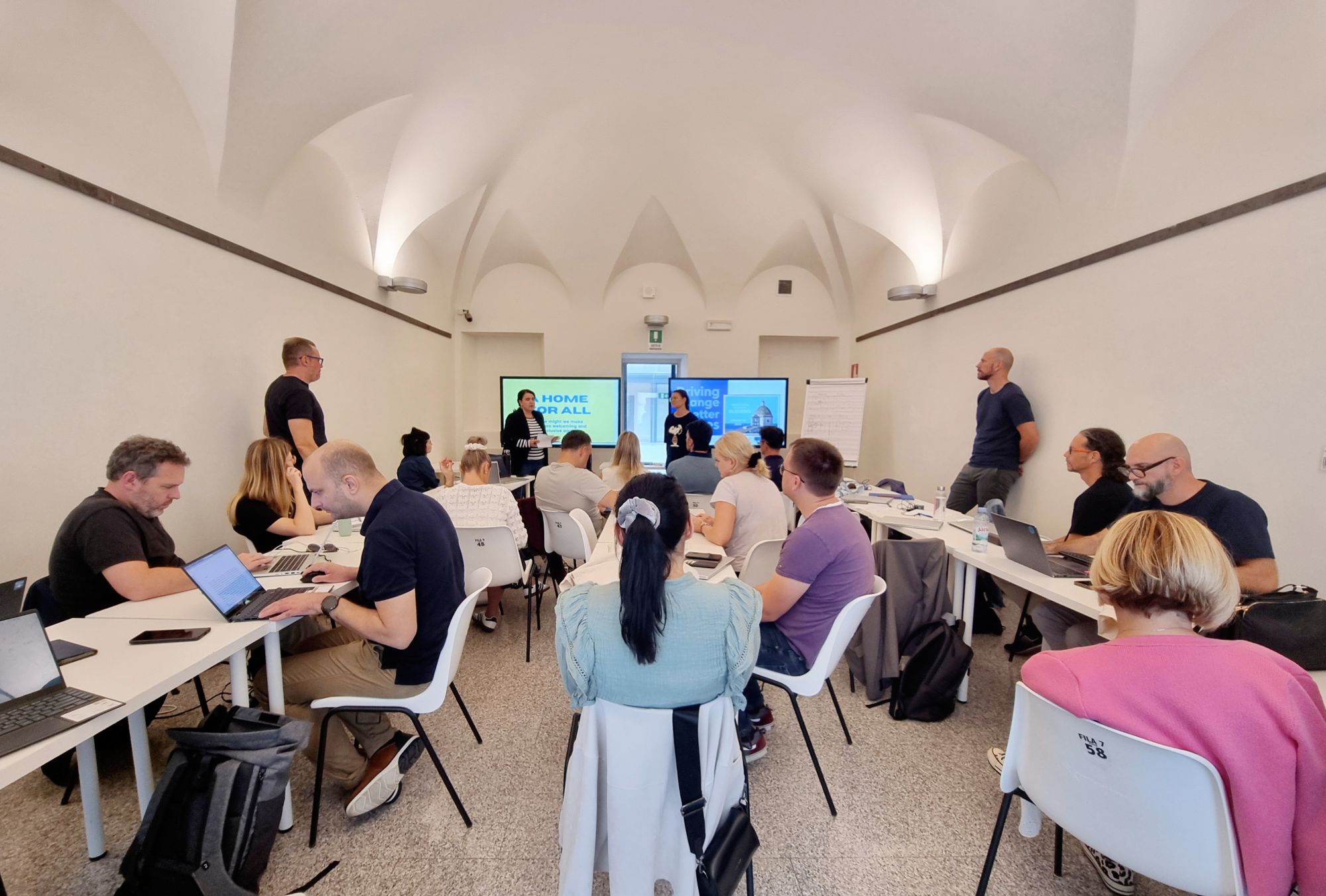 Uczestnicy wydarzenia realizowanego w ramach projektu