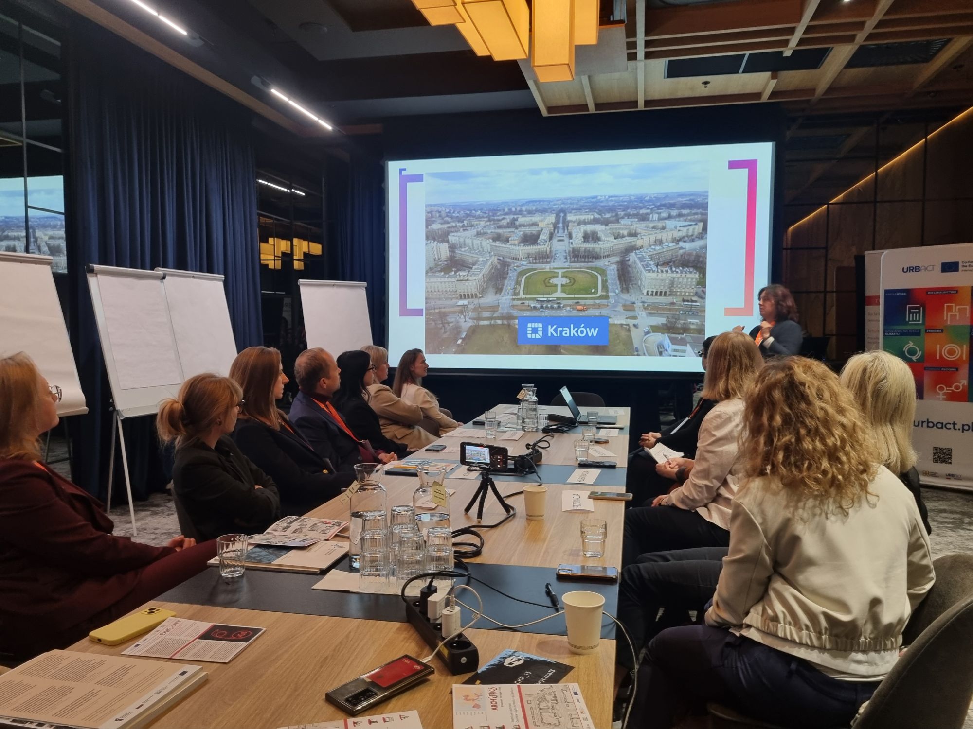 Uczestnicy wydarzenia realizowanego w ramach projektu