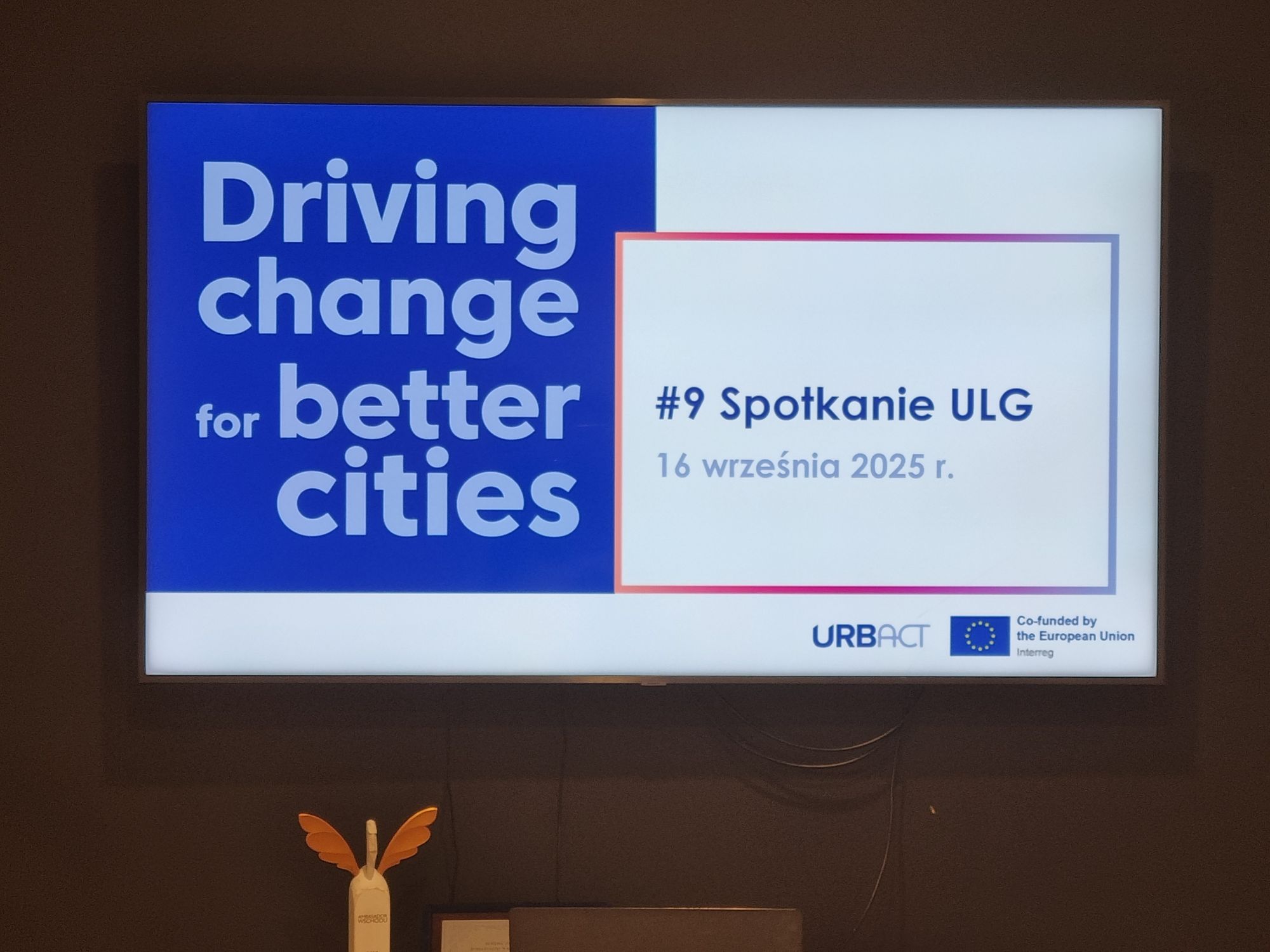 Prezentacja multimedialna podczas wydarzenia